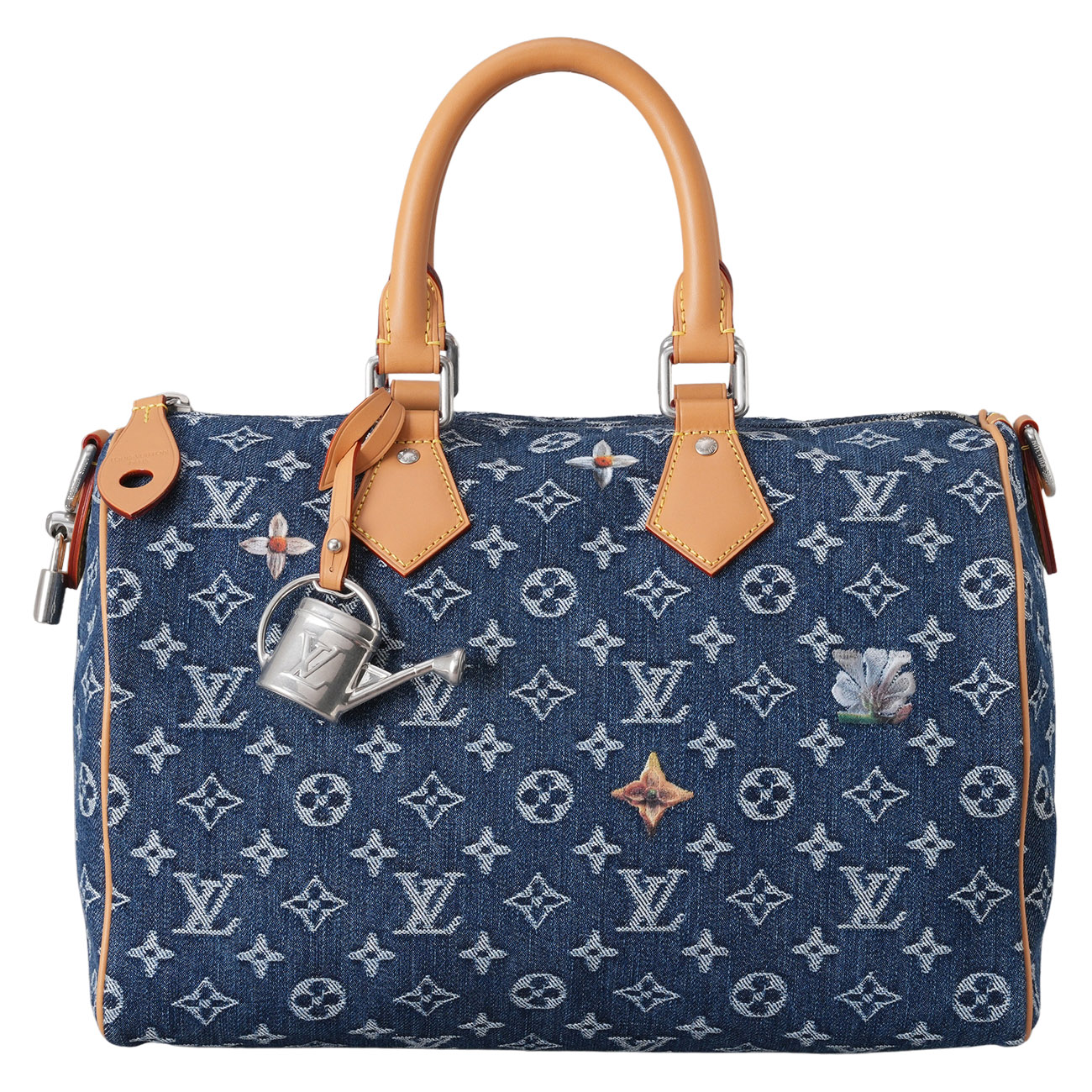 LOUIS VUITTON(USED)루이비통 M27556 데님 스피디 30 반둘리에